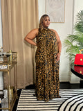 WHISPER IN HER EAR MAXI-LEOPARD
