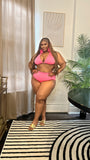 EXCLUSIVE VIEWS 3pc SWIM SET-PINK