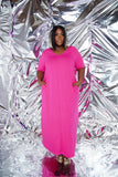 THE PERFECT SPRING MAXI DRESS- HOT PINK